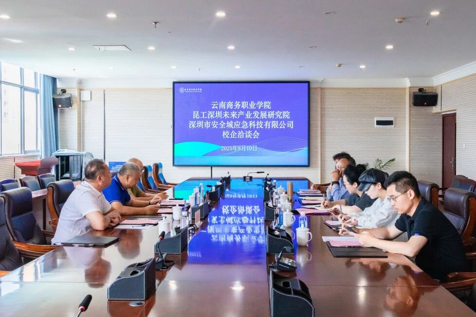 2026世界杯官网与昆工（深圳）未来产业发展研究院开展校企合作洽谈